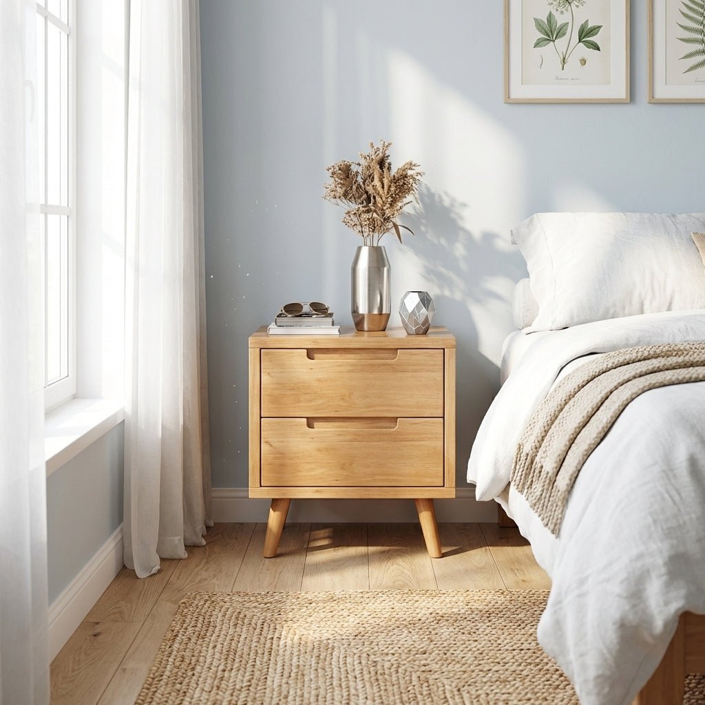 Ellie Crafted Solid Wood Smart Storage Bed