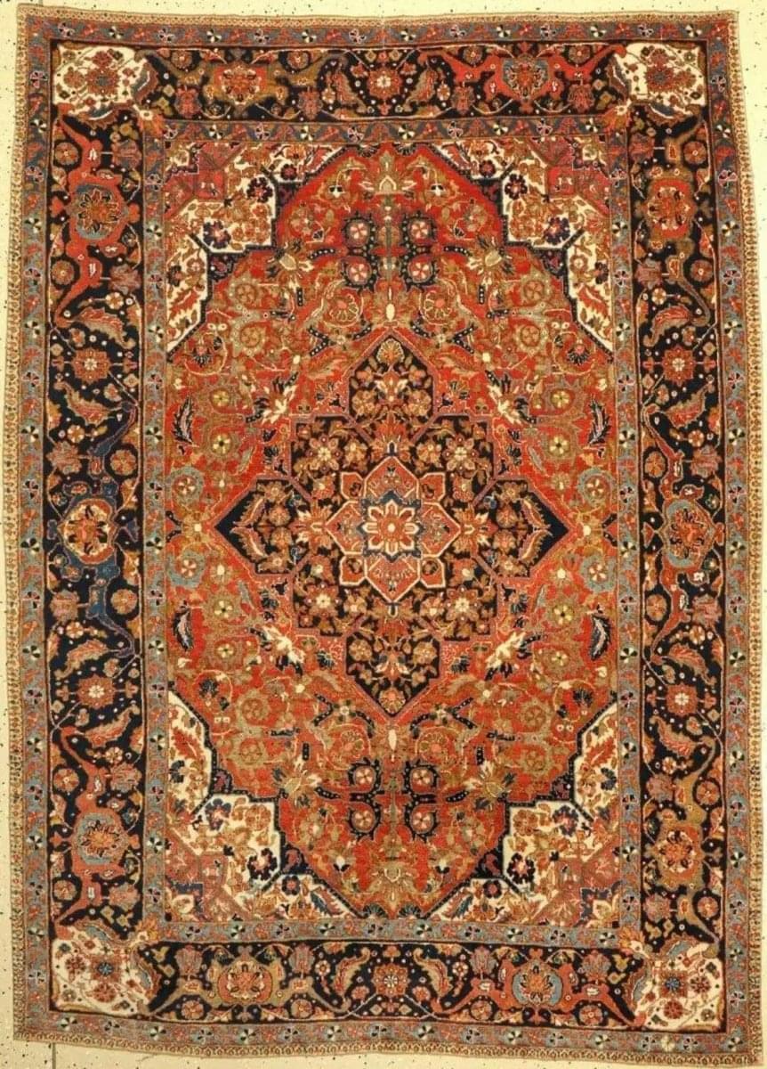 Fine Antique Tabriz | 6' 6" x 4' 9"