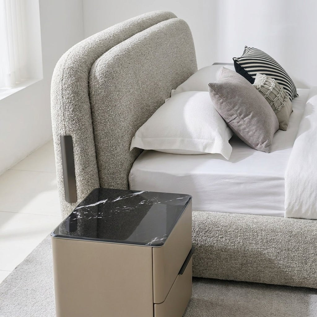 Fort-de-France King Bed with Matching Nightstands