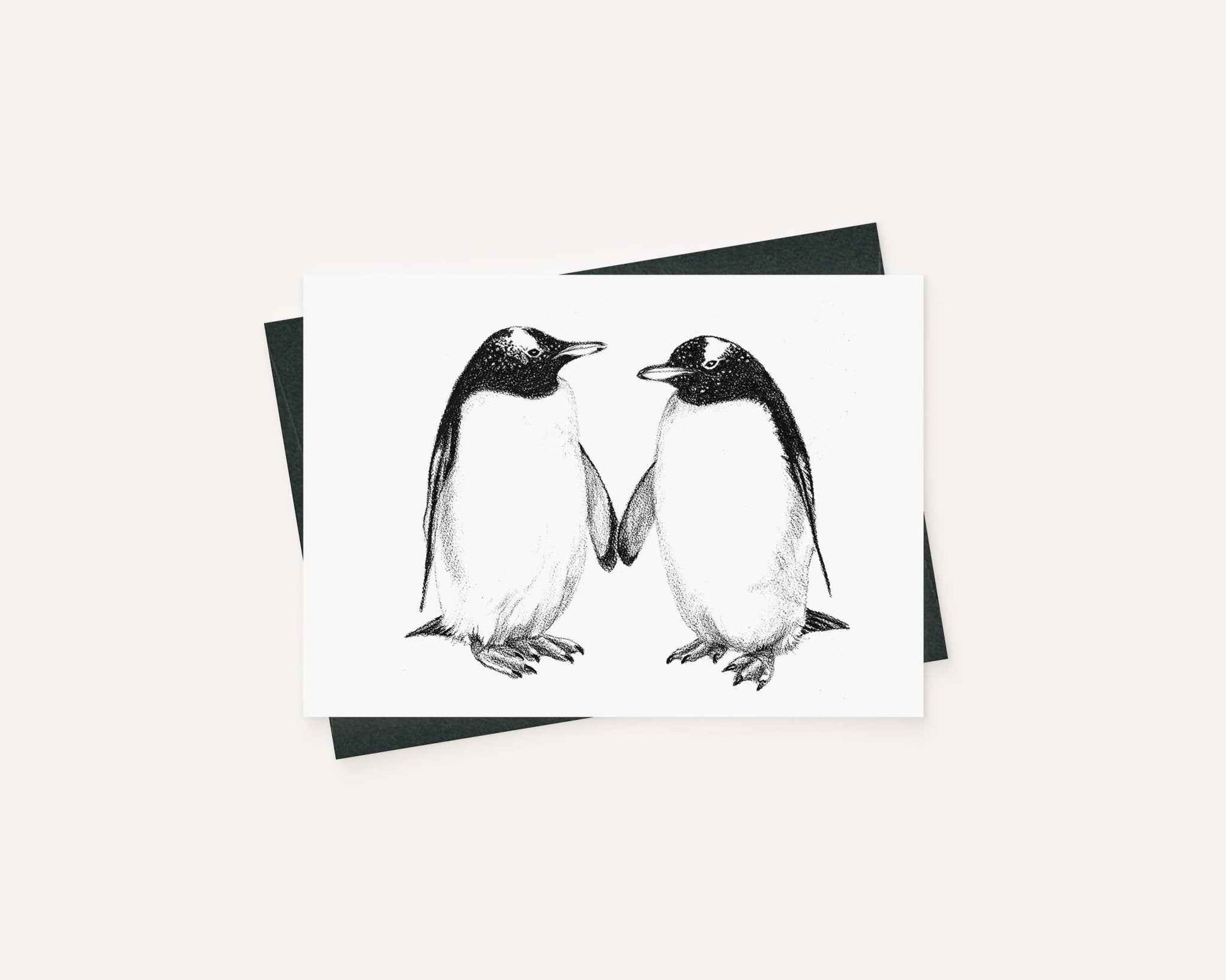Gentoo Penguins - Greeting Card