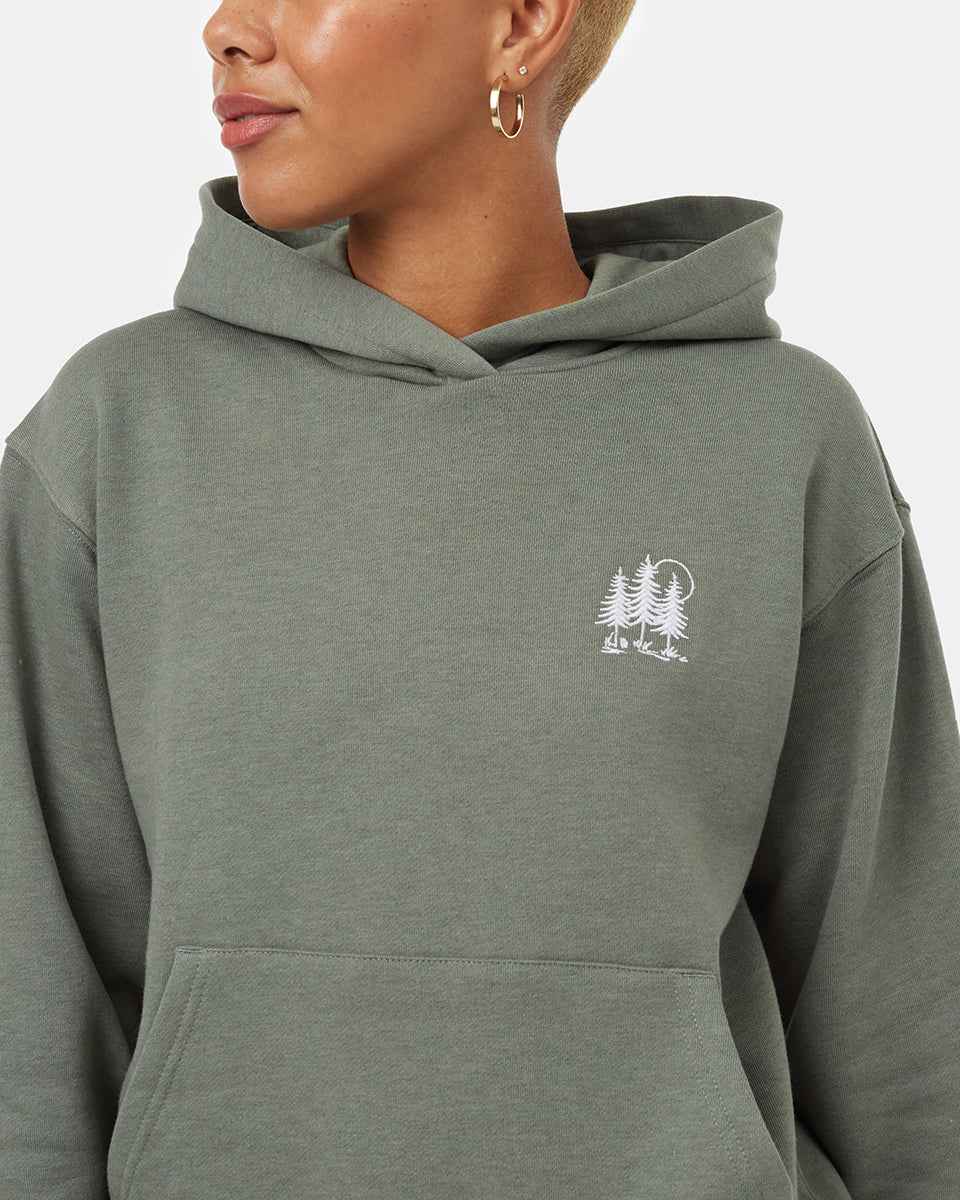 TreeFleece Golden Spruce Forest Hoodie