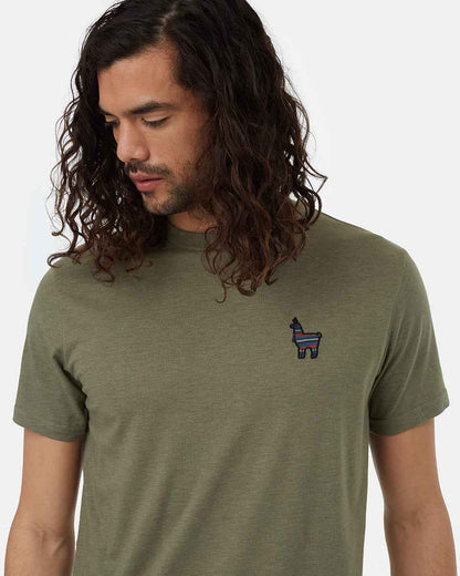 Peru Embroidered Llama T-Shirt
