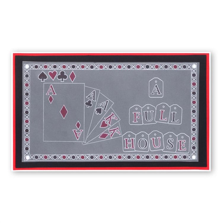 Spades A6 Baby Plate