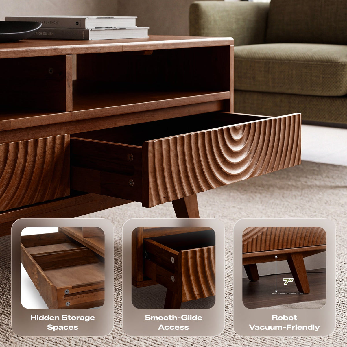 Harmony Wooden Coffee Table