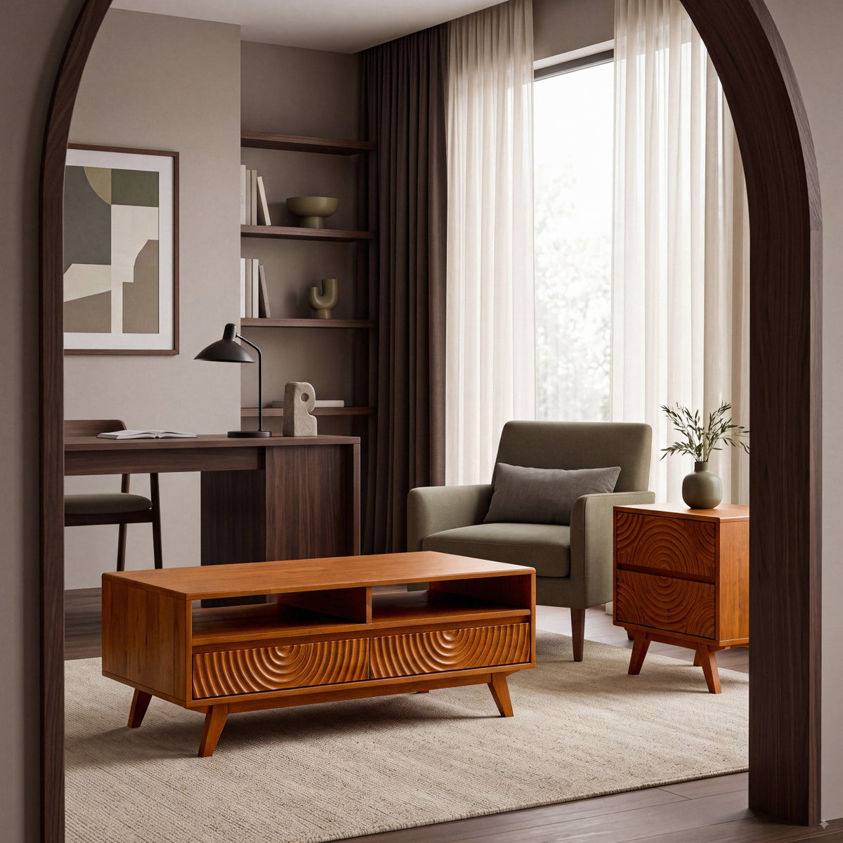 Harmony Wooden Coffee Table