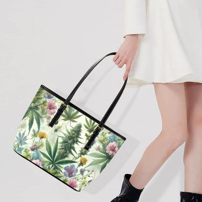 HER.B Garden Leathery Mini Tote