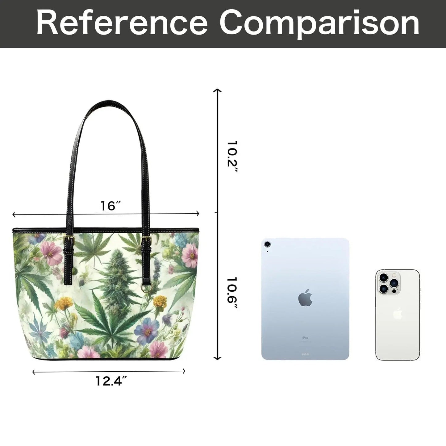HER.B Garden Leathery Mini Tote