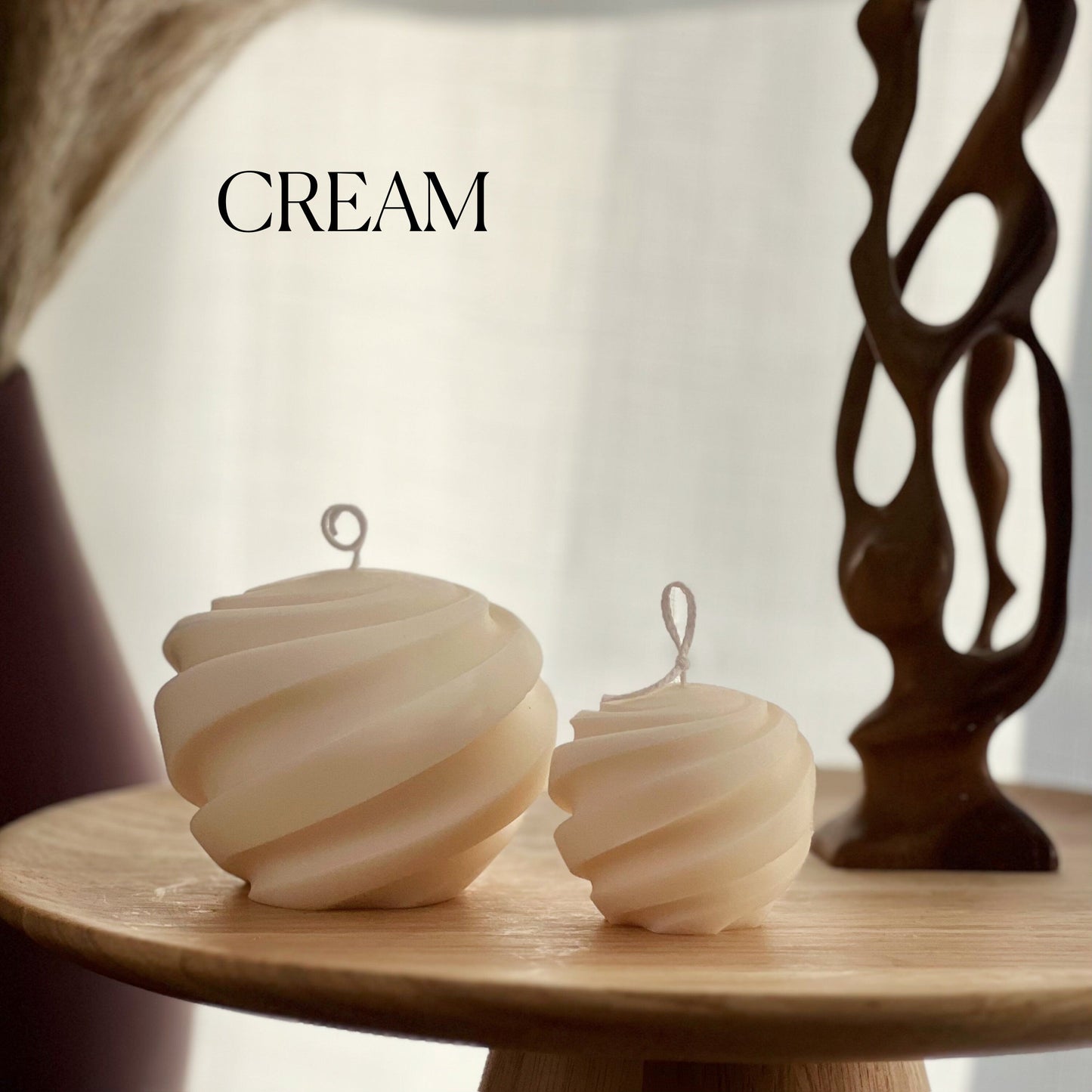Kugelkerzen-Set aus Sojawachs | Heimdeko, Geschenk für Sie