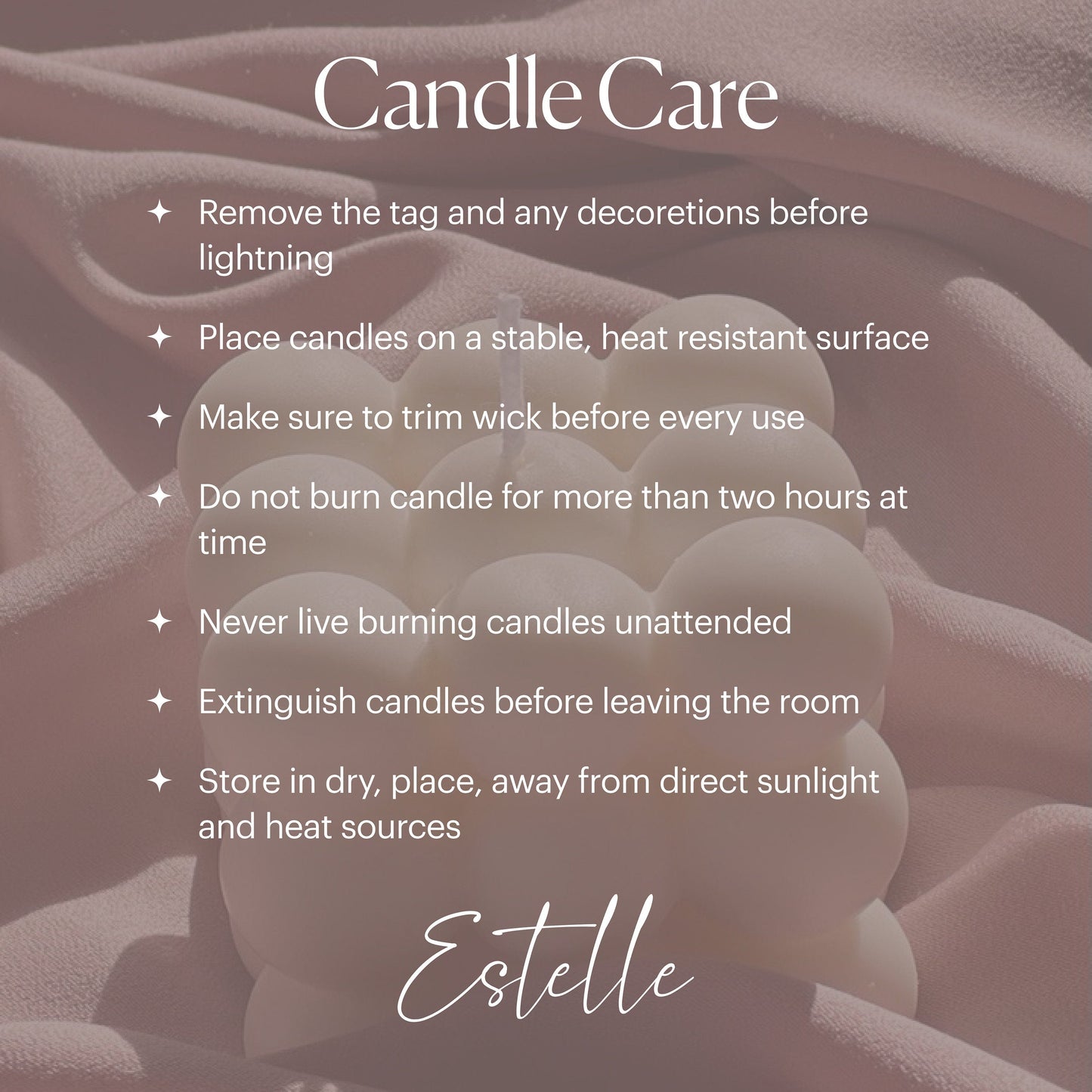 Veiled Lady Soy Wax Candle: Woman Bust Statue Candle