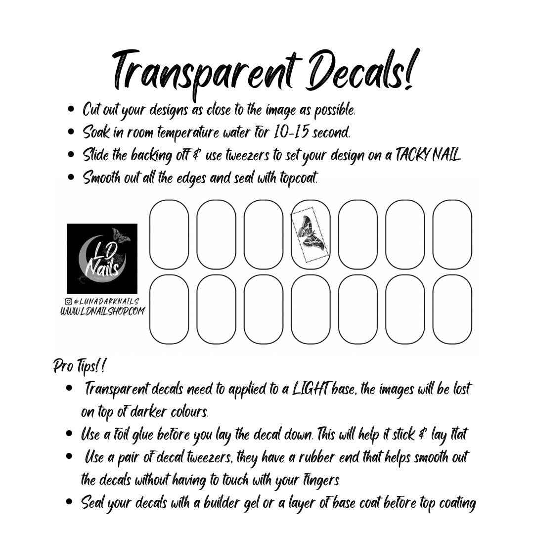 Gingerdead Decals