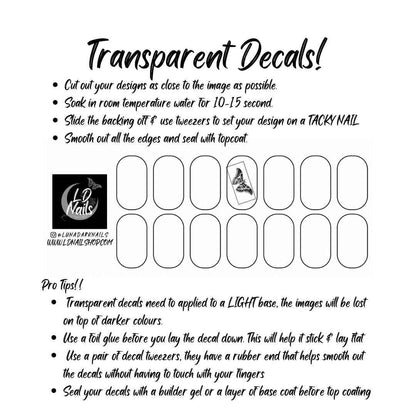 Gingerdead Decals
