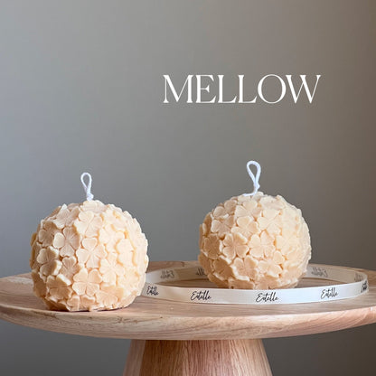 Clover Ball Sojawachskerze: Handgemachte Deko-Kerze