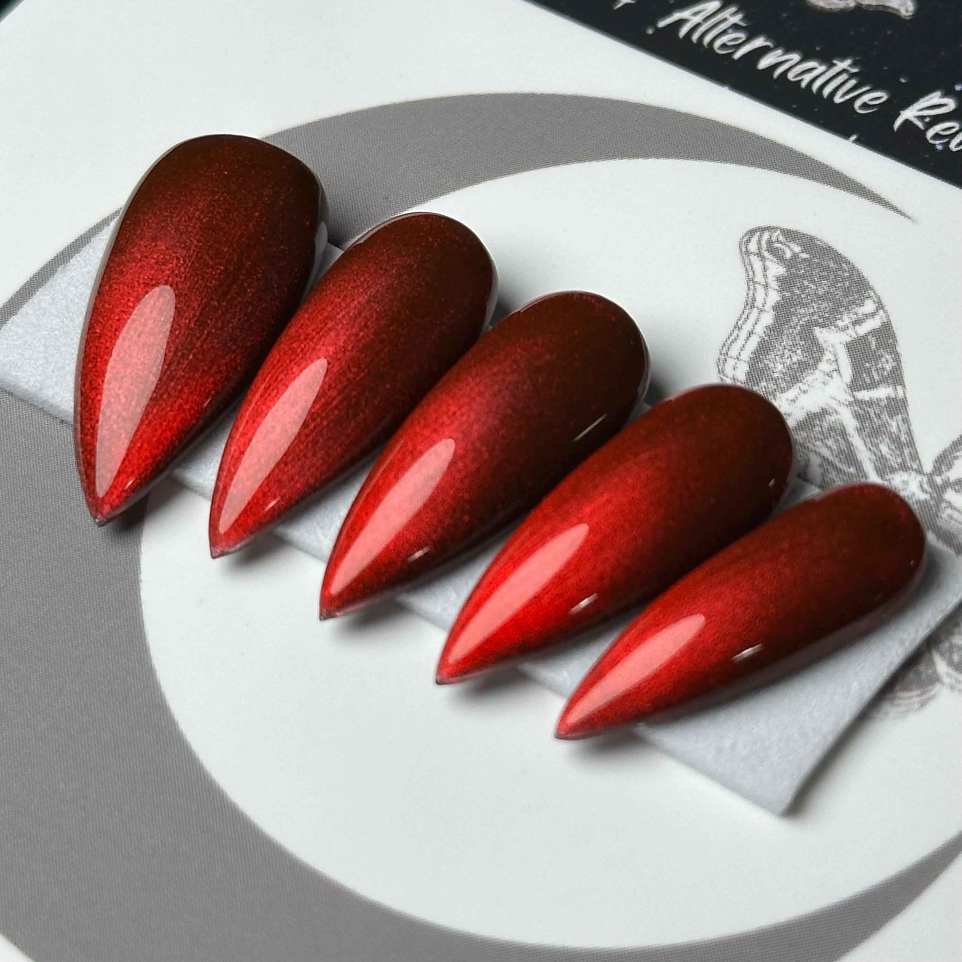 Red Christmas Glass