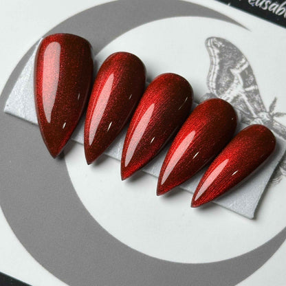 Red Christmas Glass