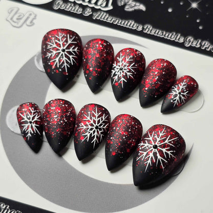 Crimson Snowfall