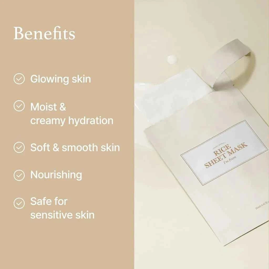 I'm from Rice Sheet Mask 20ml