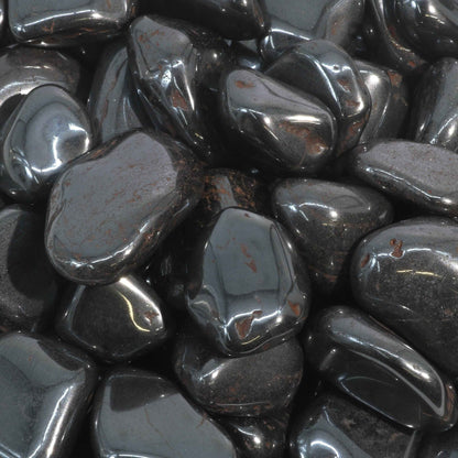 Hematite Tumbled Stones - Mini