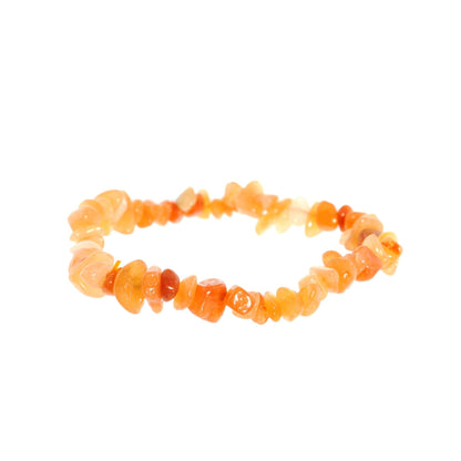 Red Aventurine Chip Bracelet