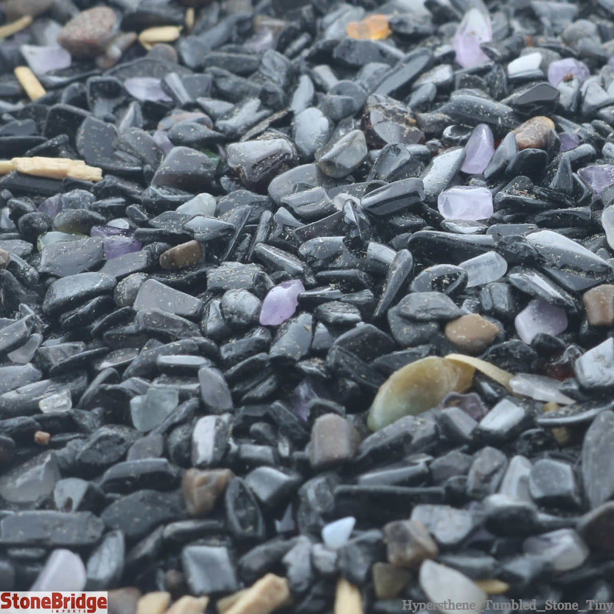 Hypersthene Crushed Stones - Tiny