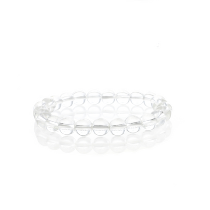 Clear Quartz Bead Bracelet