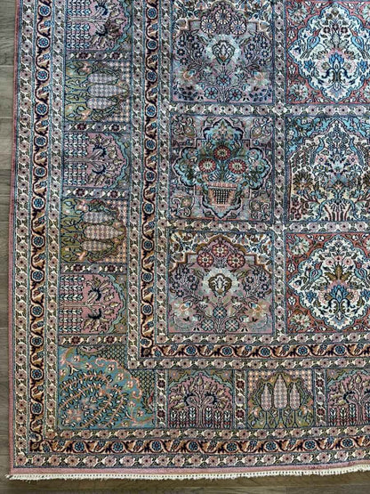 Indian Kashmir Rug | 6' 0" x 8' 11"