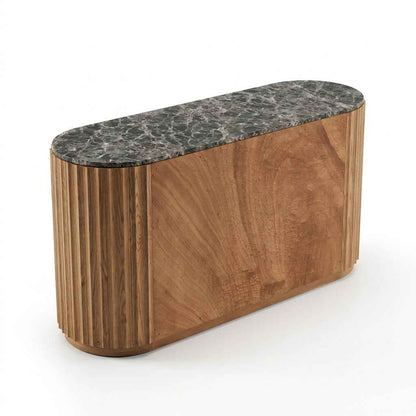 Isfjell Marble-Top Sideboard