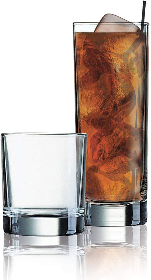 Luminarc 16 Piece Islande Tumbler Set