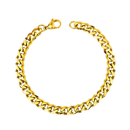 Classic Gold Cuban Bracelet