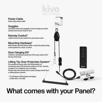 Kivo Elite 1000: Premium Medium Full Body Red Light Therapy Panel
