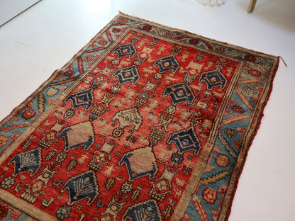 Kurdish Koliayi Rug | 4' 3" x 6' 1"
