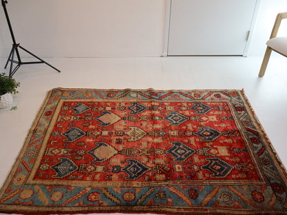 Kurdish Koliayi Rug | 4' 3" x 6' 1"