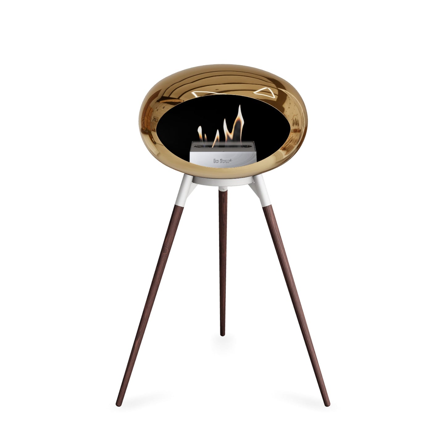 Le Feu Ground High Dome <br>Chromed Rose Gold