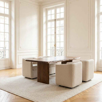 Lena Small Dining Table Brown