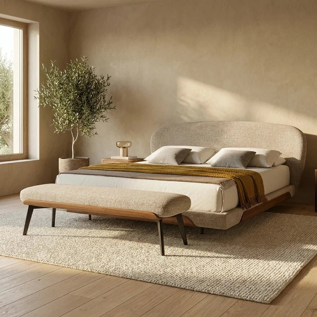 Linden Modern Upholstered Bed