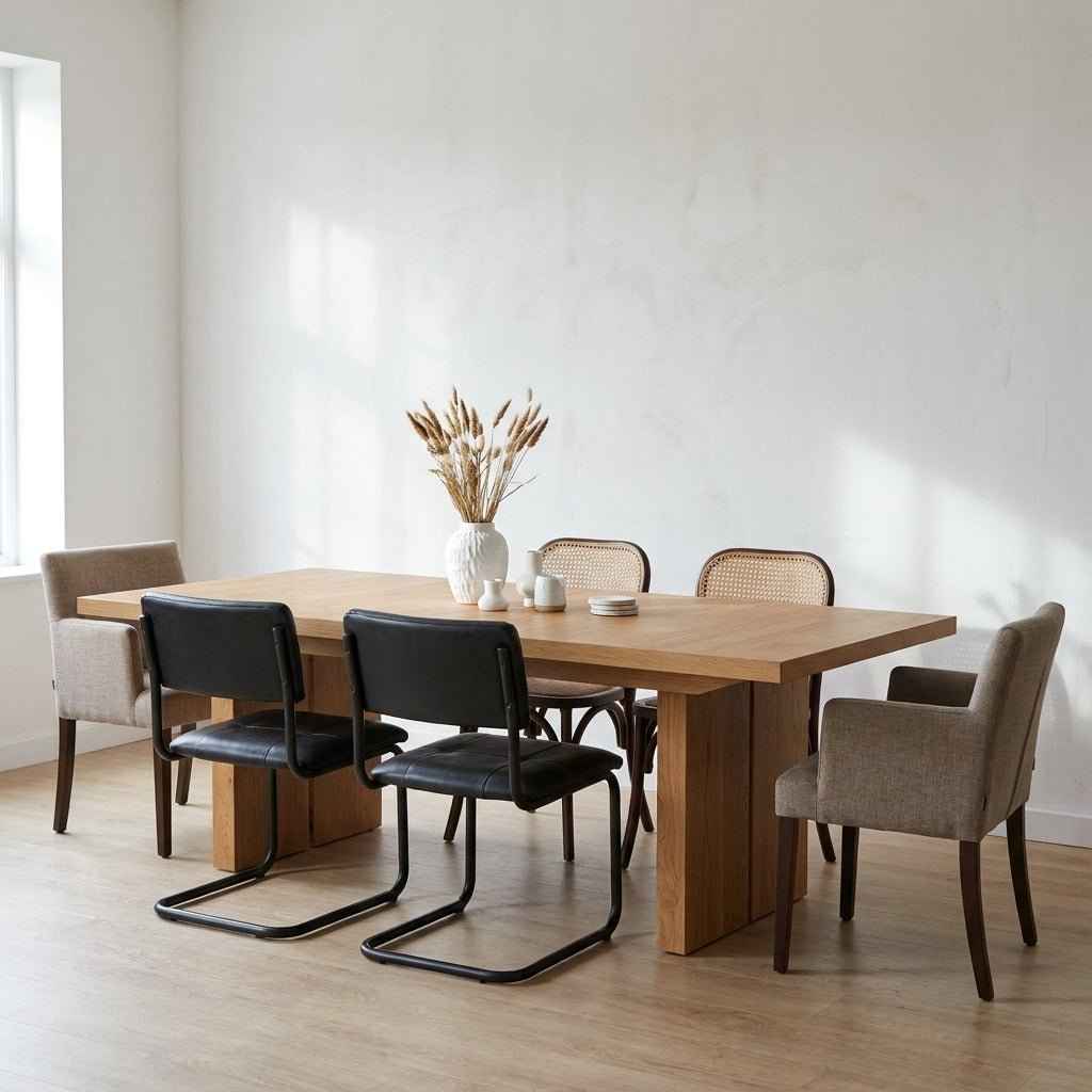 Lowell Extension Dining Table Natural