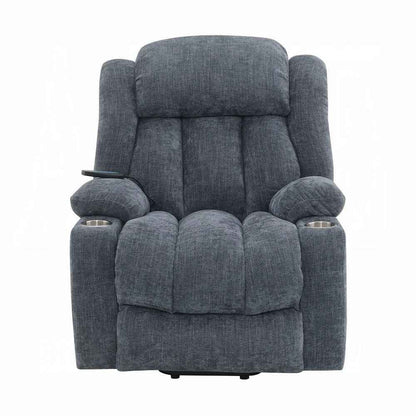 Krabi Power Recliner w/Lift, Heating & Massage - Blue