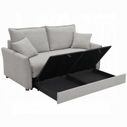 Oran Condo Size Sleeper Sofa w/Storage - Grey