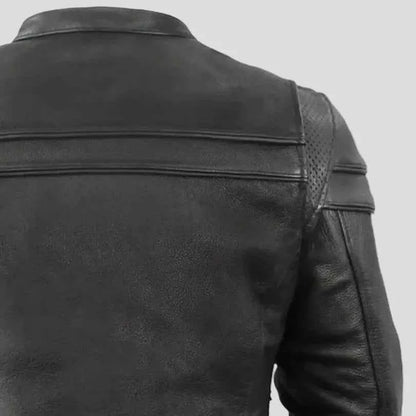 Women's Motorcycle Jacket. Vented Cowhide with Zip-Out Thermal Liner