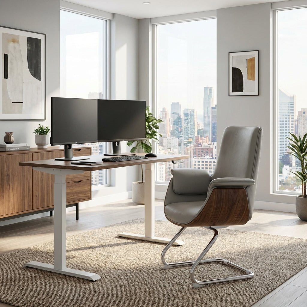 Malmö Premium Leather Visitor Chair