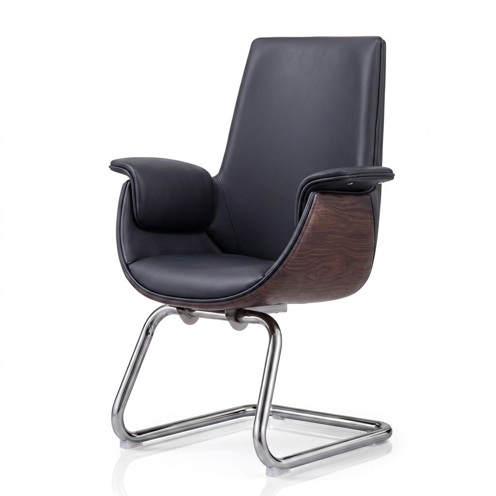 Malmö Premium Leather Visitor Chair