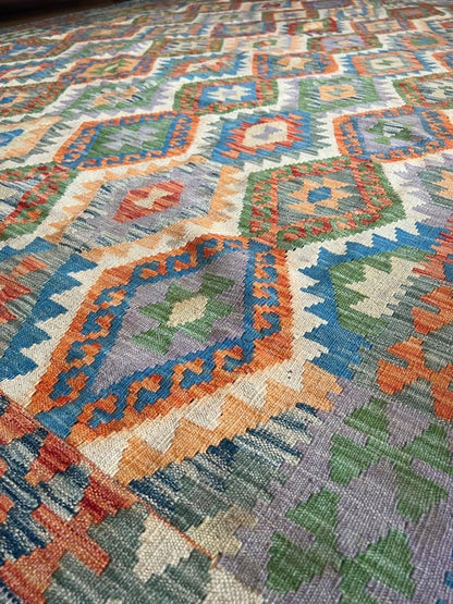 Maymana Kilim Rug | 9’ 6” x 6’ 10”