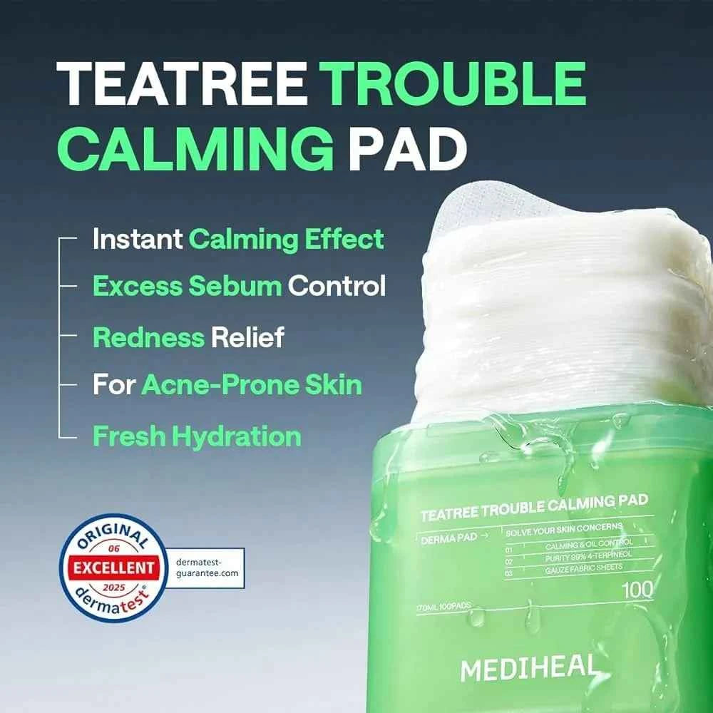 Mediheal Tea tree Trouble Pad 170ml / 100pads