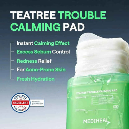 Mediheal Tea tree Trouble Pad 170ml / 100pads