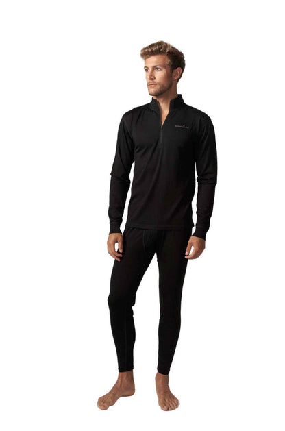 Men's Merino Wool 1/4 Zip Pullover — Midweight
