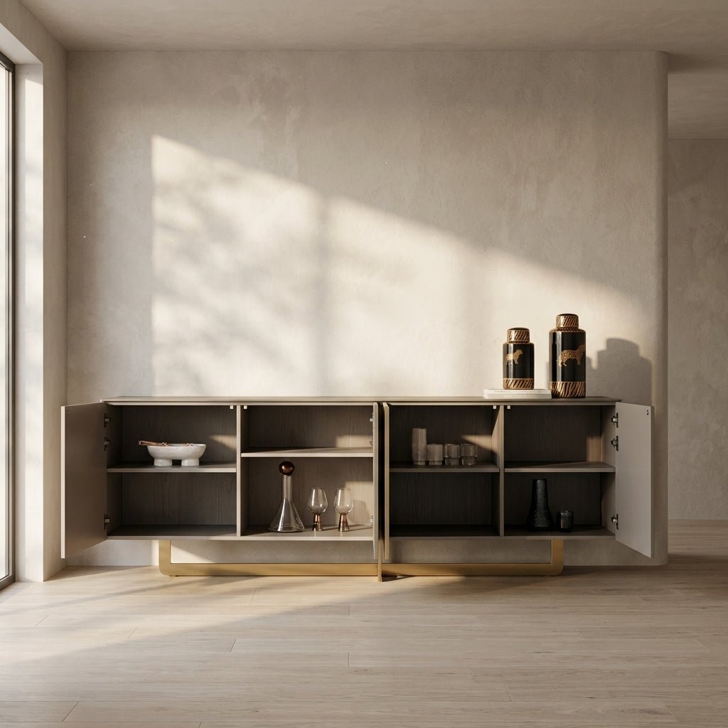 Metropolis Contemporary Buffet Cabinet