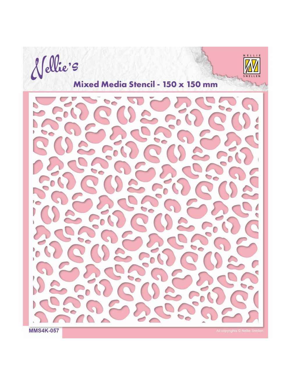 Nellie's Choice - Stencil Leopard