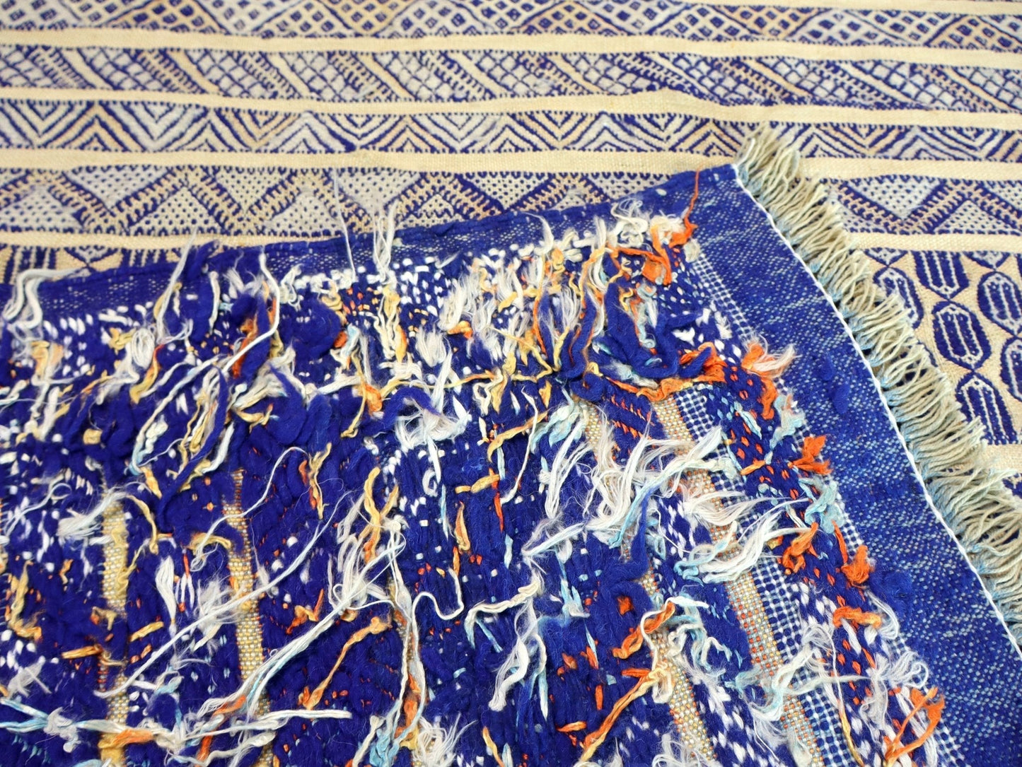 Moroccan Tiflet Kilim Rug | 3' 3" x 4' 3"