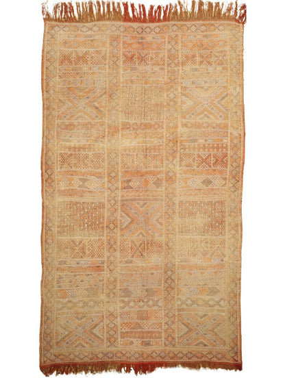 Moroccan Zemmour Sabra Soumak | 3' 8" x 6' 1"