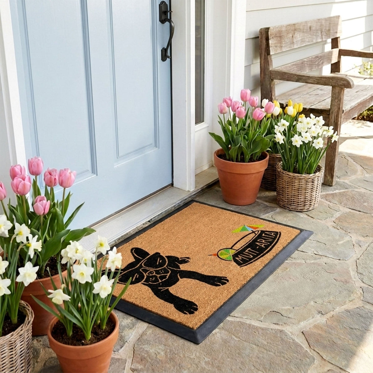 muttarita rectangular doormat set