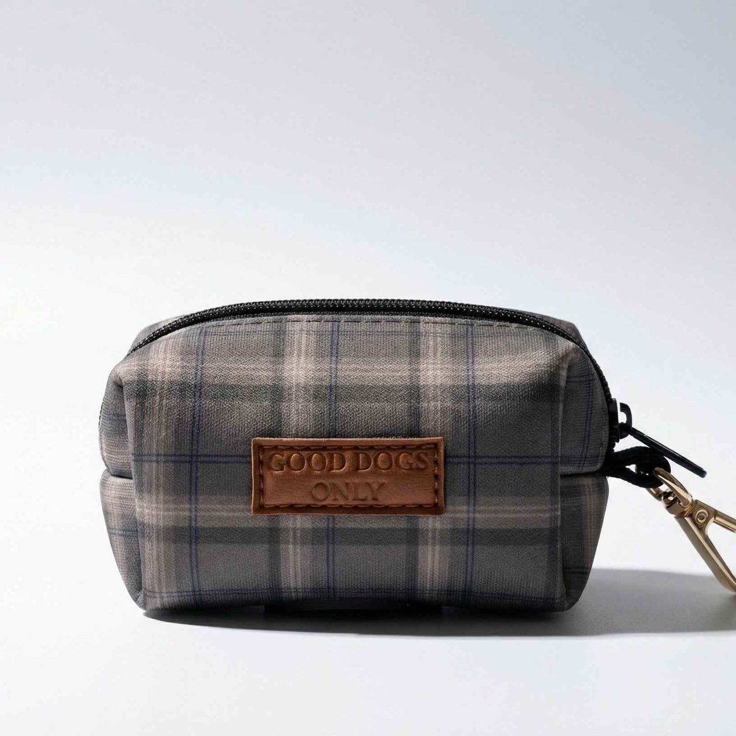 Plaid Waste Bag Holder